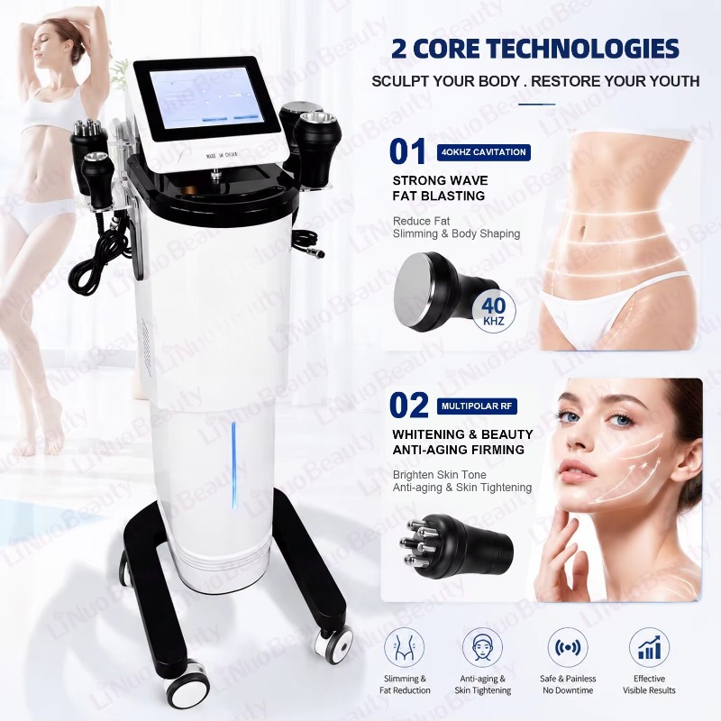 Vacuum Cavitation Body Contouring - 신형 전문가용 40K 캐비테이션 진공 RF