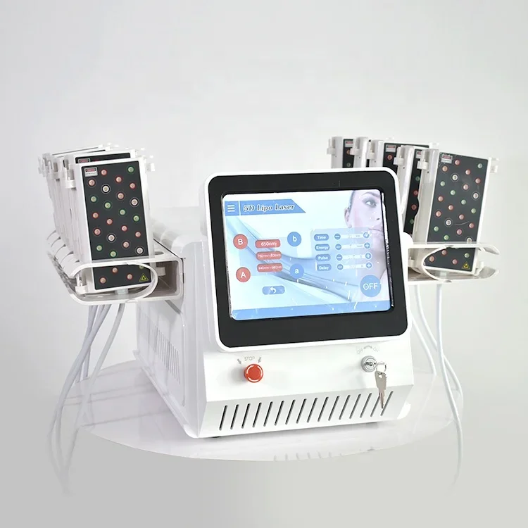Lipo Laser Pads Slimming Machine - 리포레이저를 사용하여 체형 관리 및 셀룰라이트