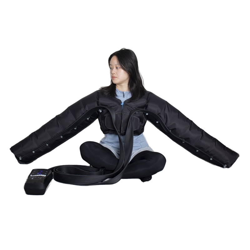 신상 패션 8챔버 스포츠 회복 공기압 마사지 재킷 &  - Pressotherapy Lymphatic Drainage Suit 리뷰 및 가격