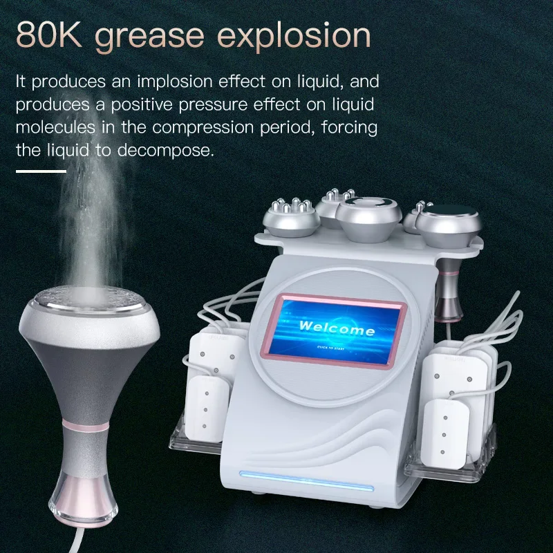 2026 최신 6 in 1 80k 초음파 캐비테이션 진 - Cavitation Machine 80K Weight Loss 리뷰 및 가격
