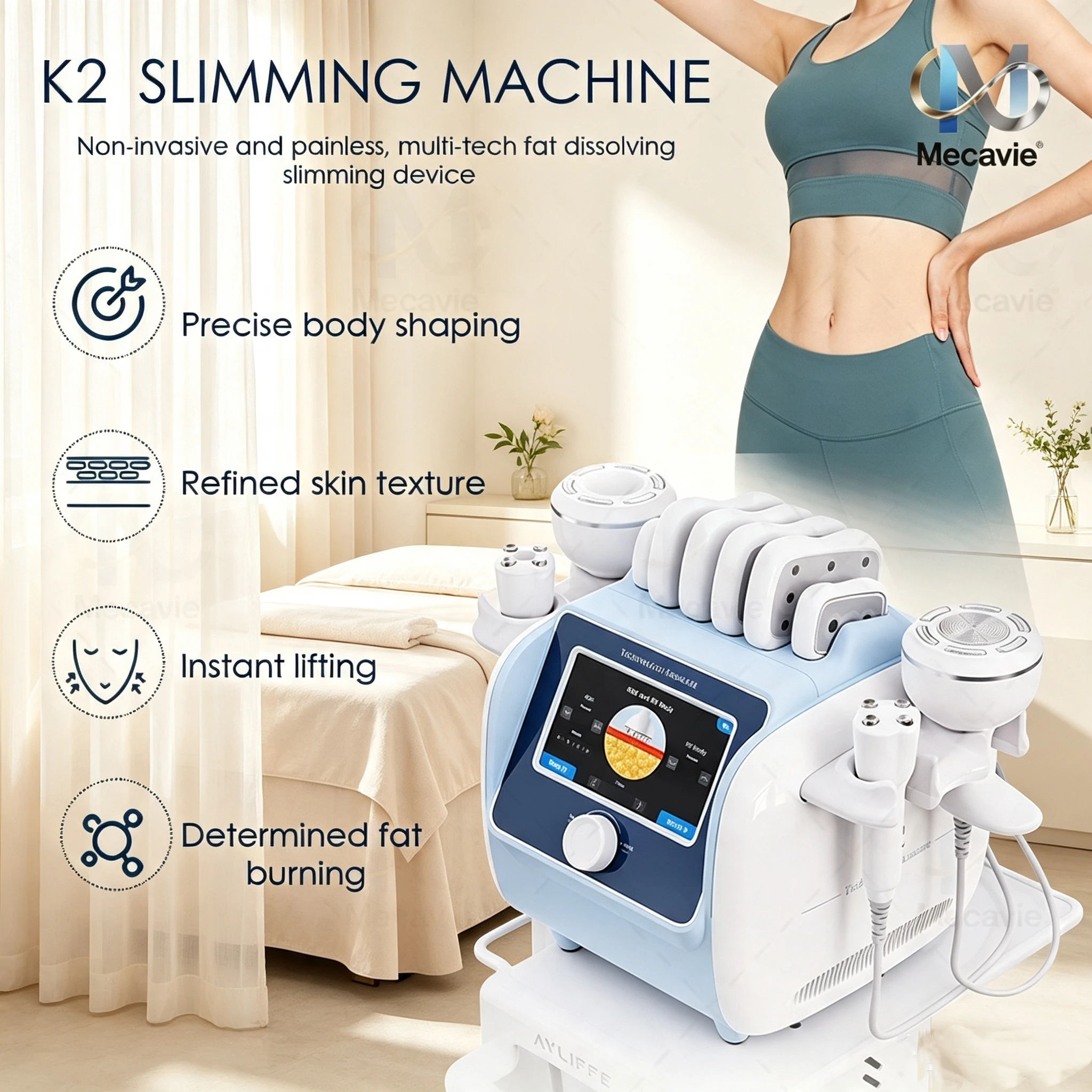 6-in-1 40K 캐비테이션 RF 진공 레이저 EMS - 6 In 1 Cavitation Rf Machine 40K 리뷰 및 가격