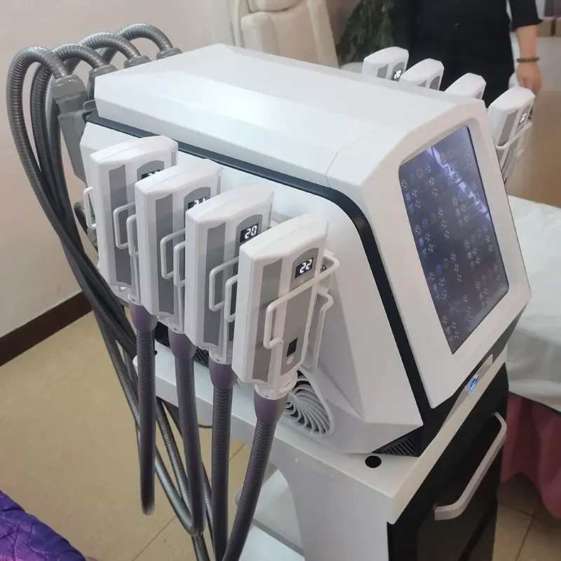 전문가용 휴대용 크라이오리폴리시스 기기 8개 핸들 아이 - Cryolipolysis Fat Freezing Machine 리뷰 및 가격
