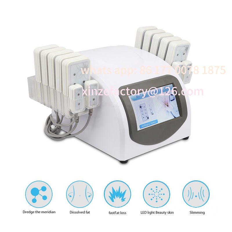 맞춤형 바디 슬리밍 기계 14개의 리포 레이저 패드 기 - Lipo Laser Pads Slimming Machine 리뷰 및 가격