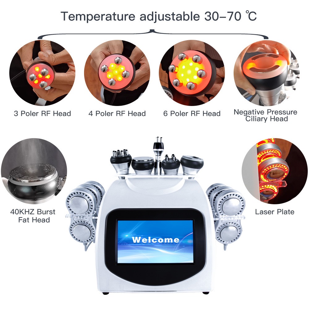 6-in-1 진공 캐비테이션 슬리밍 머신 40K RF  - 6 In 1 Cavitation Rf Machine 40K 리뷰 및 가격