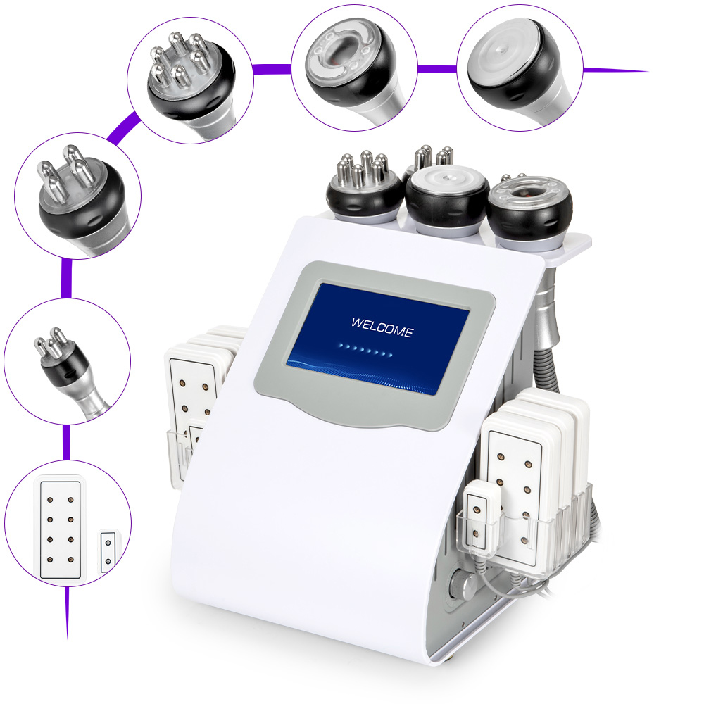 6 in 1 80k 캐비테이션 기계 진공 라디오 주파수 - Vacuum Cavitation Body Contouring 리뷰 및 가격