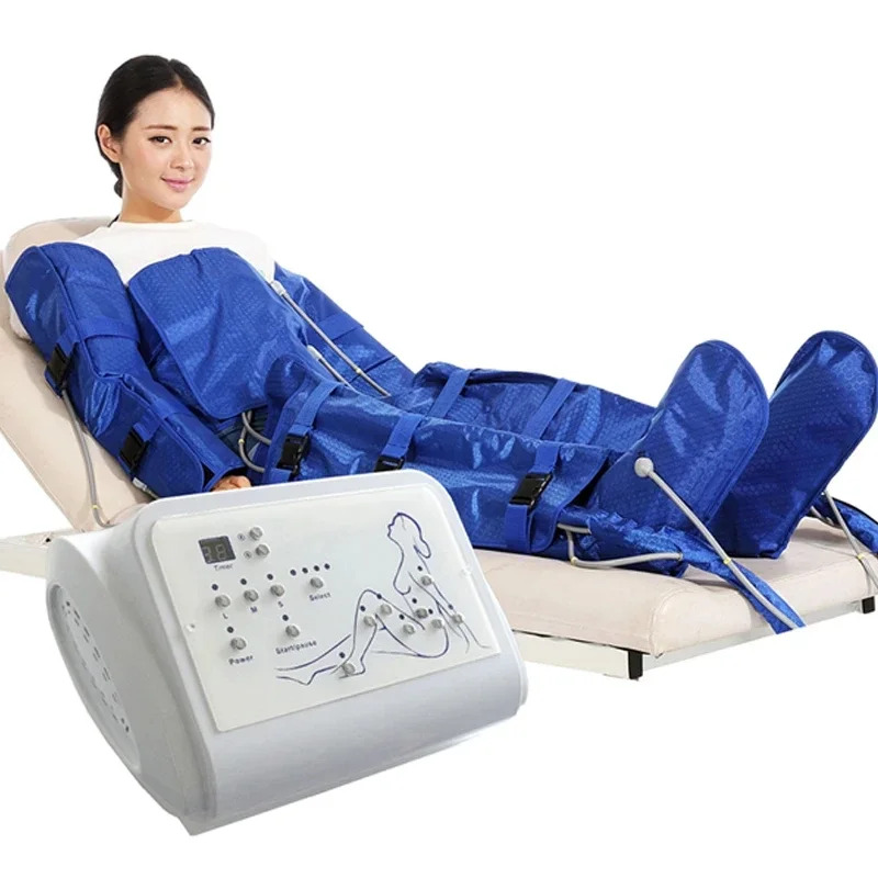 공기압 림프 배수 진공 요법 프레소테라피 기계 근육 이 - Pressotherapy Lymphatic Drainage Suit 리뷰 및 가격