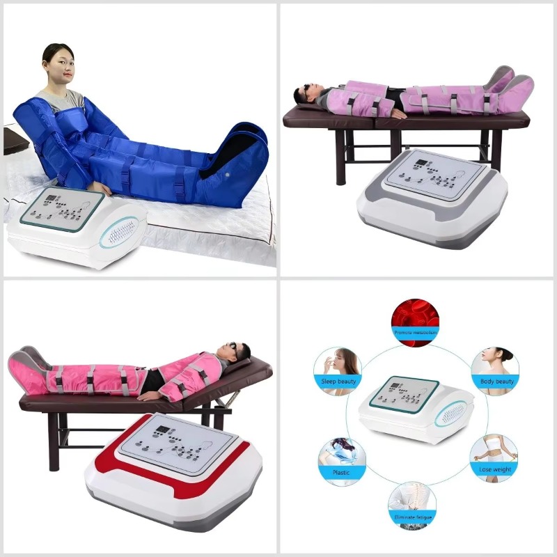 프레소테라피 슈트 16 에어백 림프 배수 마사지기 셀룰 - Pressotherapy Lymphatic Drainage Suit 리뷰 및 가격