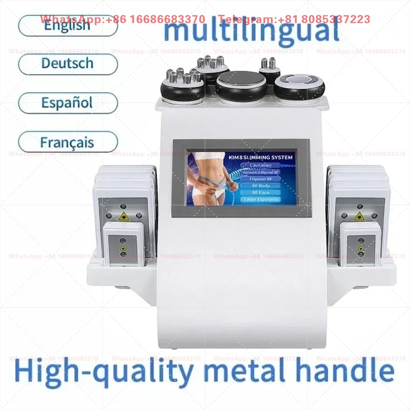 휴대용 다기능 RF 40k 진공 RF 패드 6 in 1 - 6 In 1 Cavitation Rf Machine 40K 리뷰 및 가격
