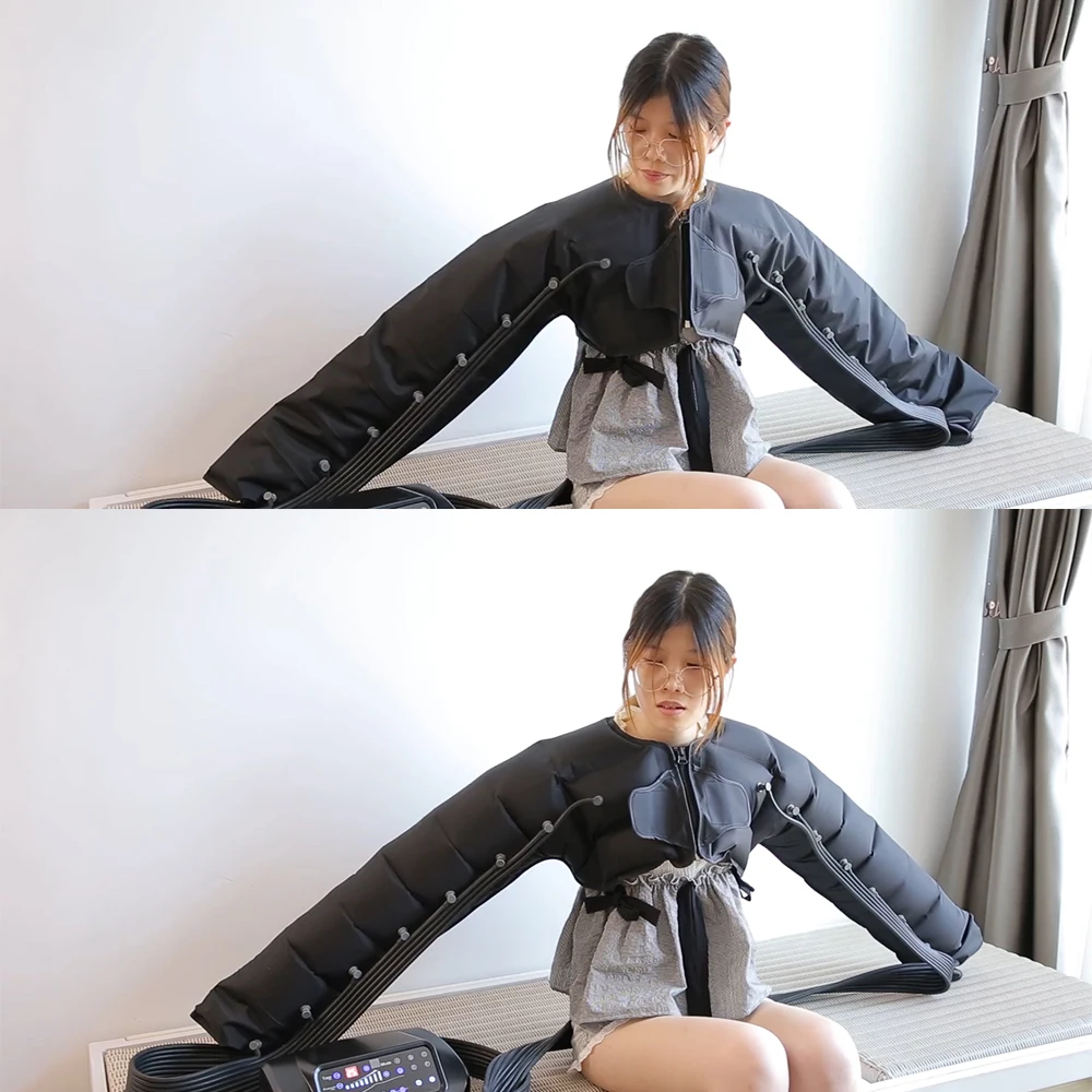 CE 인증을 받은 프레소테라피 기기, 전신 압박 마사지 - Pressotherapy Lymphatic Drainage Suit 리뷰 및 가격