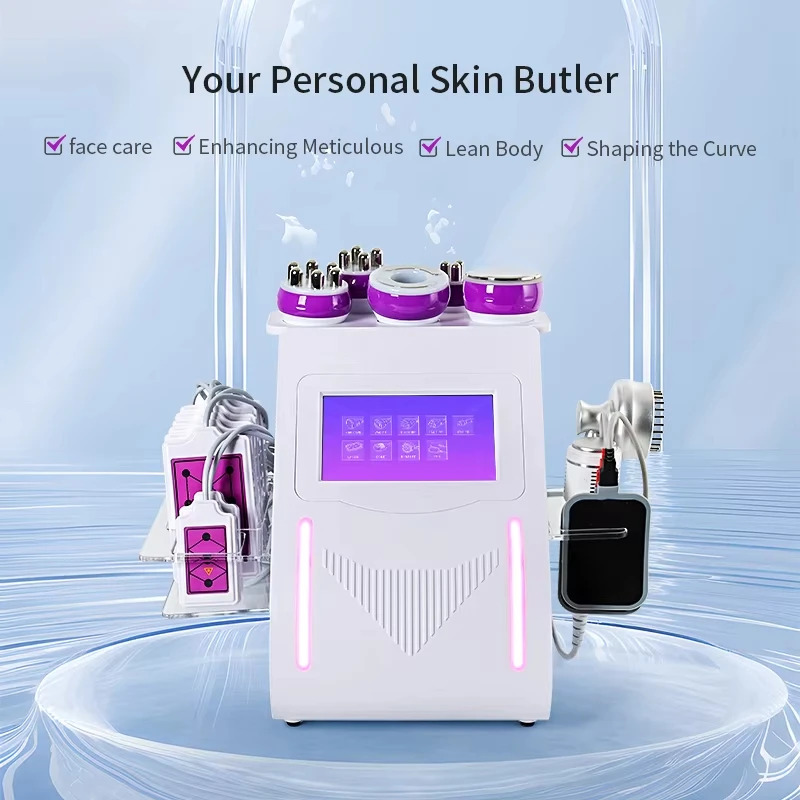 9 in 1 레이저 진공 고주파 RF 80K 캐비 라포 - Lipo Laser Pads Slimming Machine 리뷰 및 가격