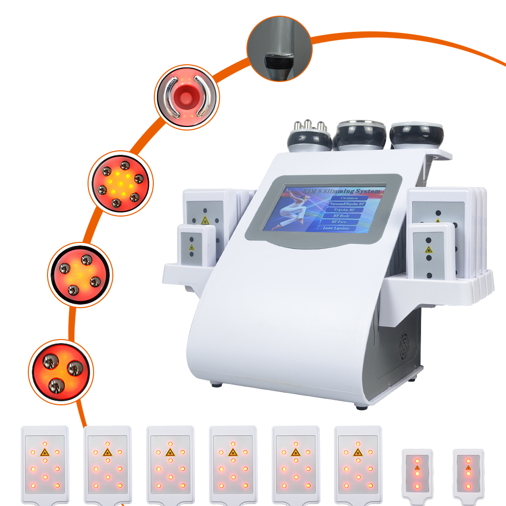 전문가용 캐비테이션 RF 지방분해 레이저 미용기기 6  - 6 In 1 Cavitation Rf Machine 40K 리뷰 및 가격