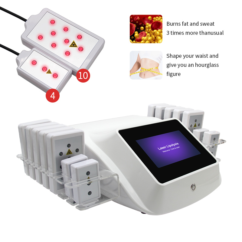 리포 레이저 기계 14 패드 지방 감소, 피부 탄력,  - Lipo Laser Pads Slimming Machine 리뷰 및 가격