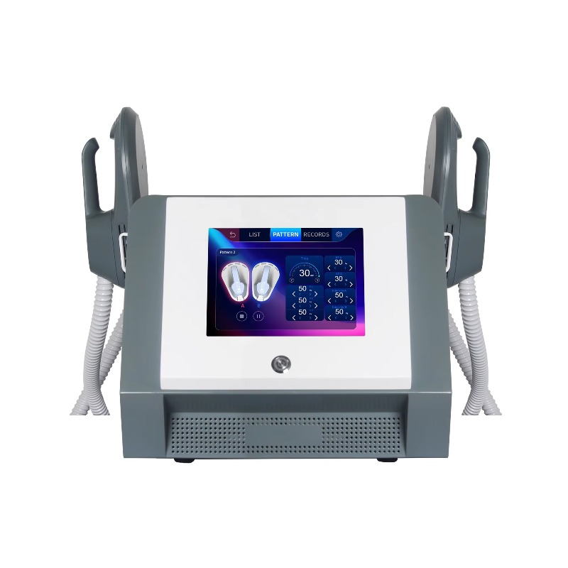 2개의 핸들로 사용하는 emslim Neo 근육 강화  - Ems Body Sculpting Machine Emslim 리뷰 및 가격