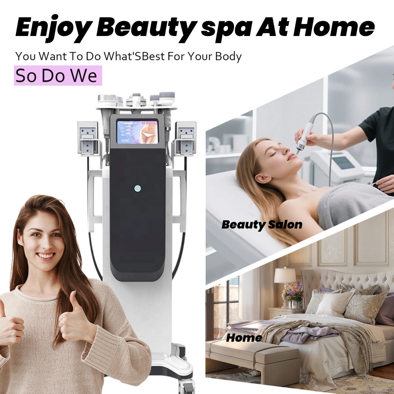전문용 캐비테이션 진공 슬리밍 기기, 다중 핸드형 전신 - Lipo Laser Pads Slimming Machine 리뷰 및 가격