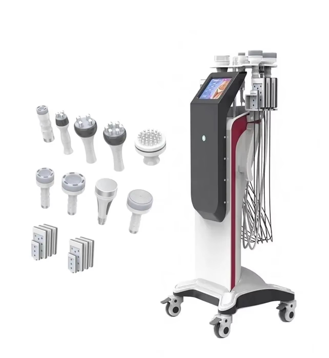 전문용 캐비테이션 진공 슬리밍 기기, 다중 핸드형 전신 - Lipo Laser Pads Slimming Machine 리뷰 및 가격