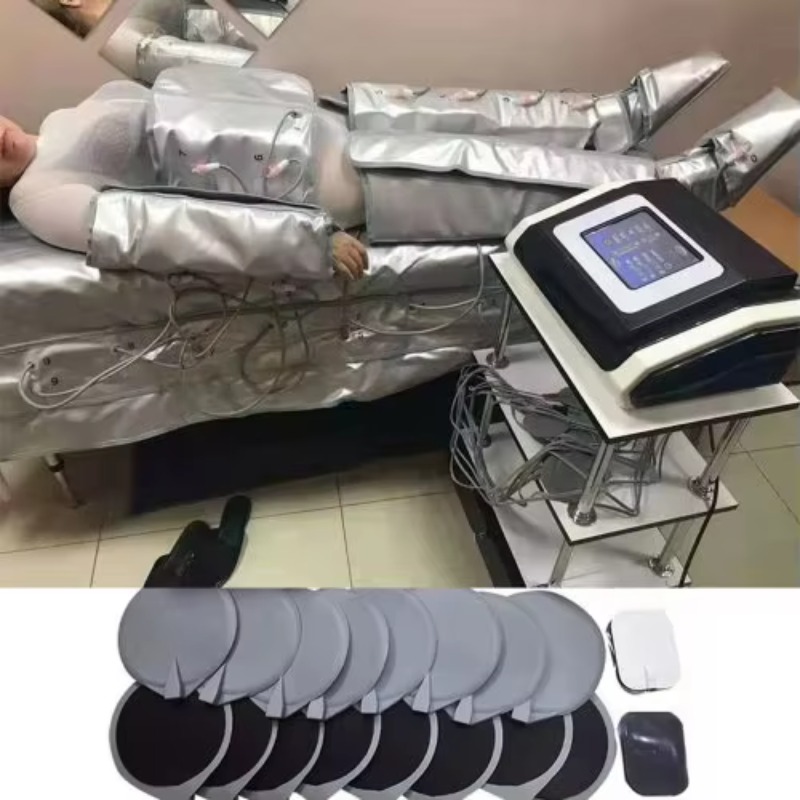 공기압 마사지 림프 배수 기계, 적외선 사우나 담요,  - Pressotherapy Lymphatic Drainage Suit 리뷰 및 가격