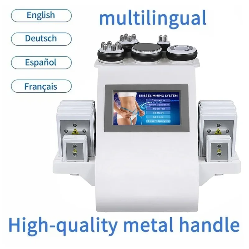 휴대용 다기능 RF 40k 진공 RF 패드 6 in 1 - 6 In 1 Cavitation Rf Machine 40K 리뷰 및 가격